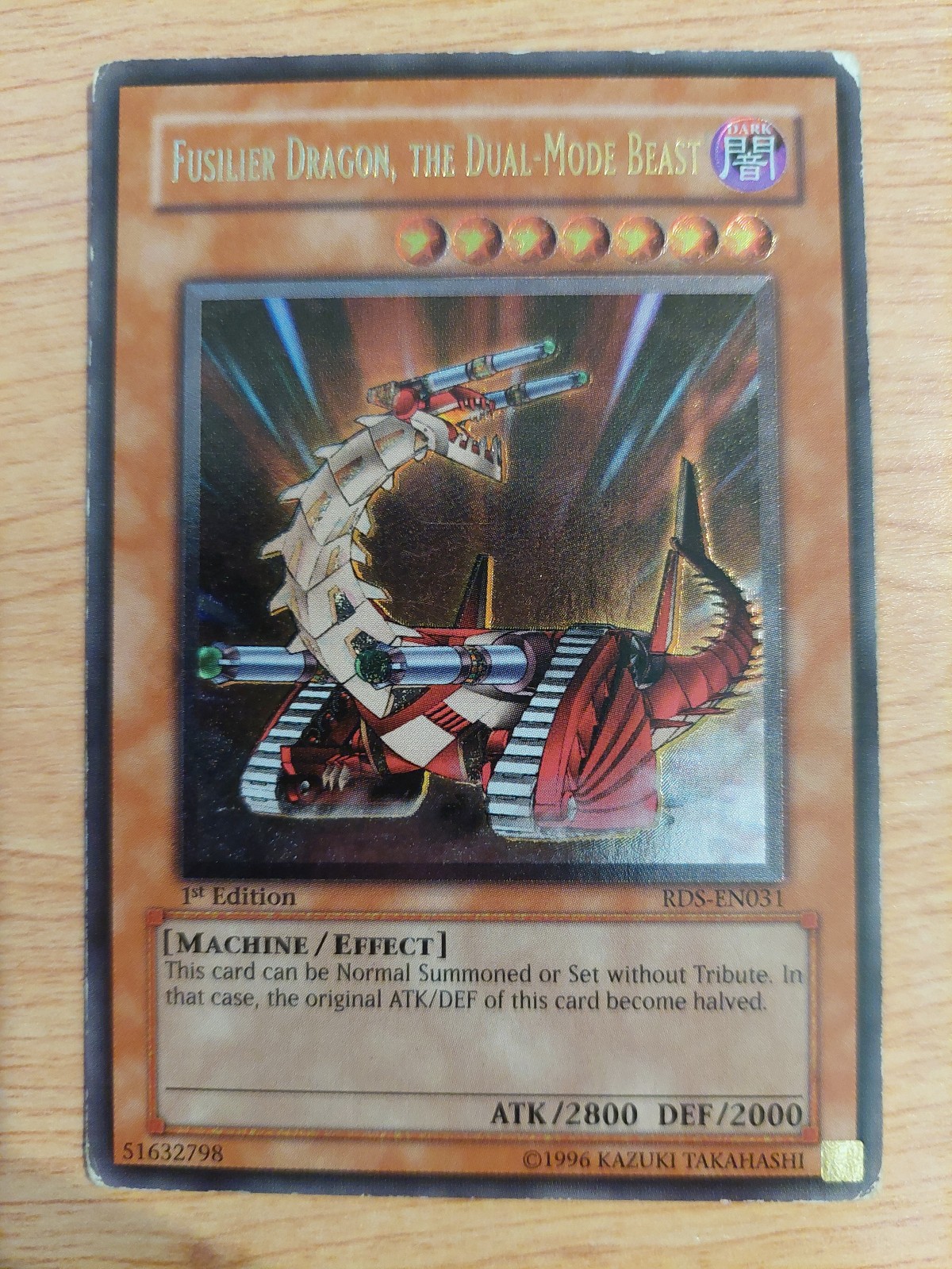 Fusilier Dragon, the Dual-Mode Beast – RDS-EN031 – HP Played – Ultimate – 1st