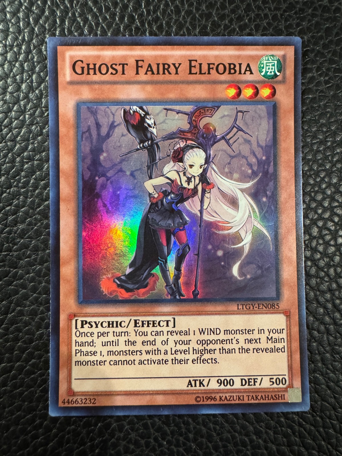 YuGiOh Ghost Fairy Elfobia LTGY-EN085 (Super Rare) (NM)