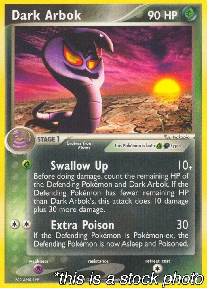 Dark Arbok – 29/109 – EX Team Rocket Returns – LP