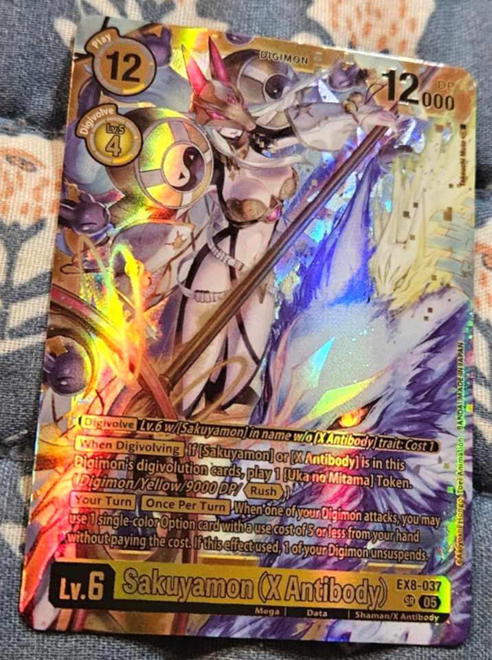 Sakuyamon (X Antibody) – (Alternate Art) Super Rare Deck 22: Amethyst – Digimon