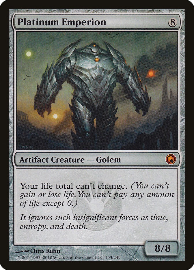MTG Platinum Emperion – Scars of Mirrodin #193
