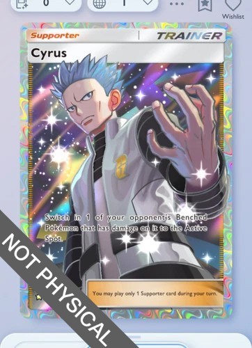 Pokemon TCG POCKET – Cyrus Full Art 2⭐, Space-time Smackdown, English