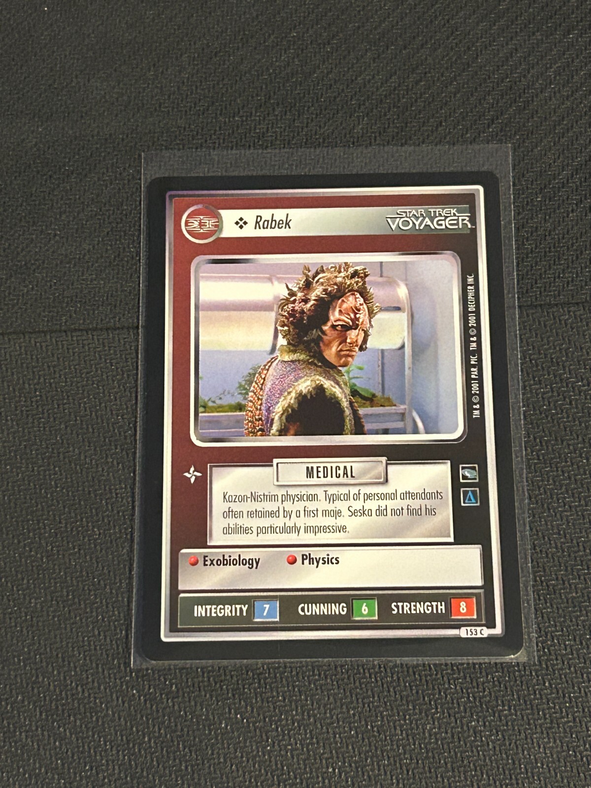 Star Trek CCG Voyager Rabek