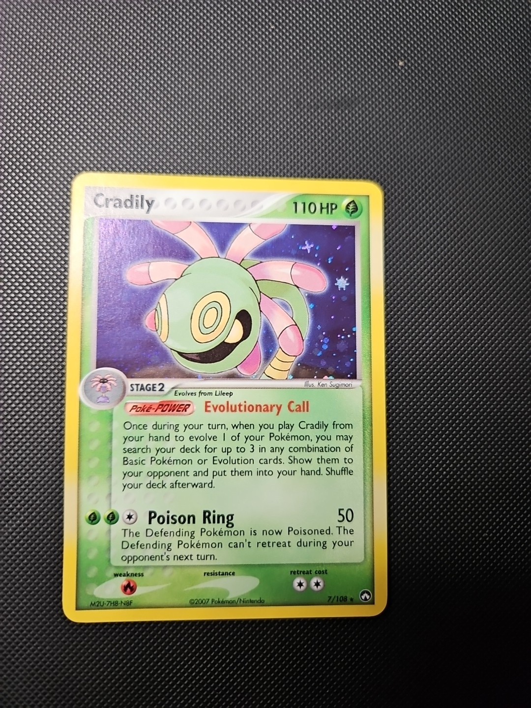 Cradily 7/108 Power Keepers Holo