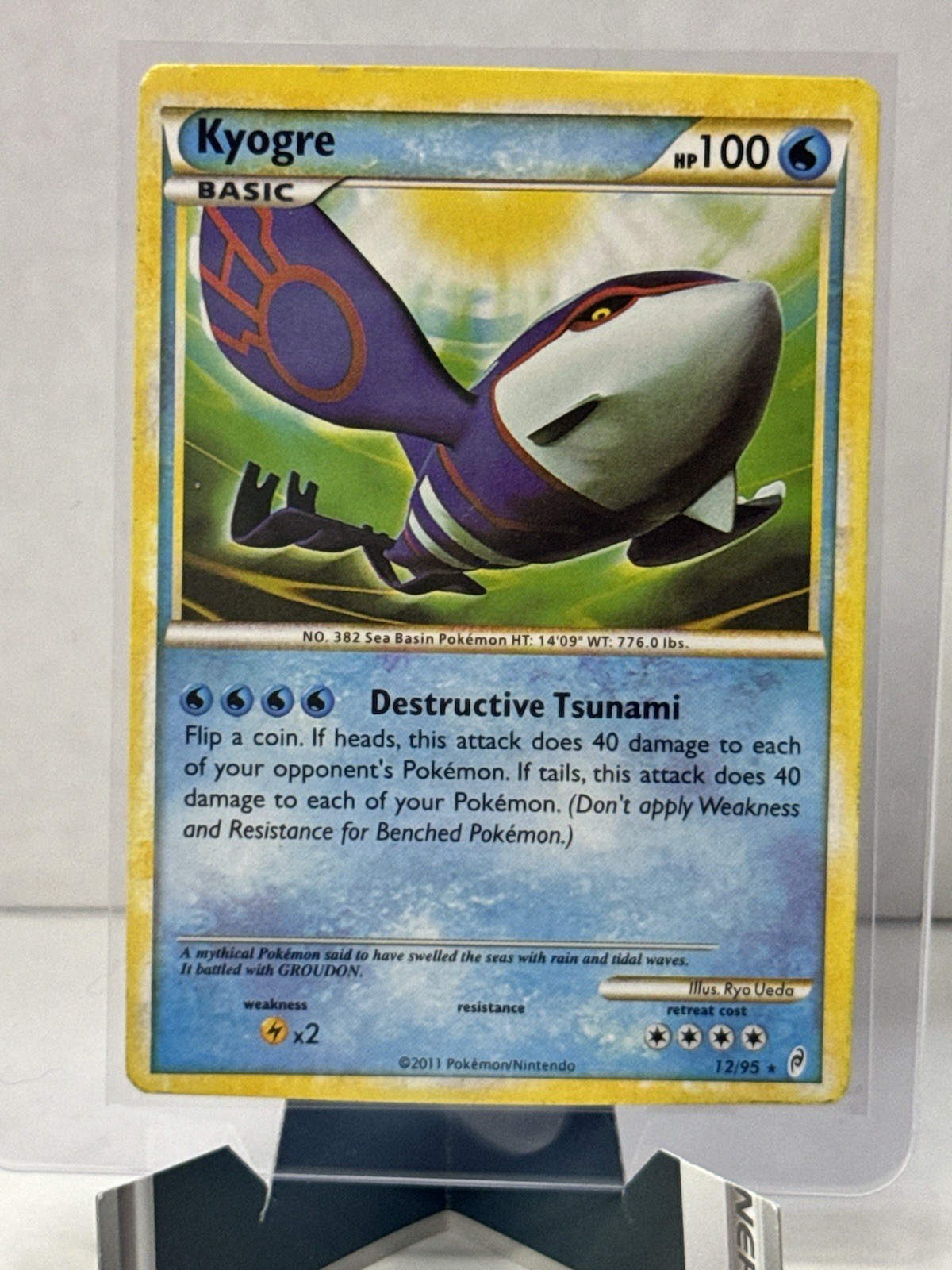 Kyogre 12/95 Call Of Legends Non-Holo HP