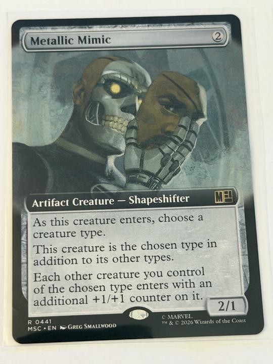 Metallic Mimic Extended Art Marvel Super Heroes Commander 441