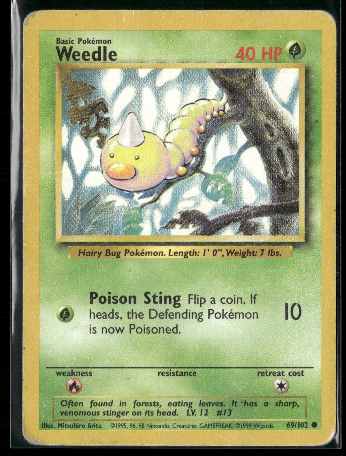 Weedle 099/110 HP