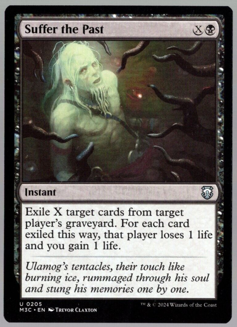 Suffer the Past 0205 Non Foil Uncommon Modern Horizons 3 MTG Near Mint