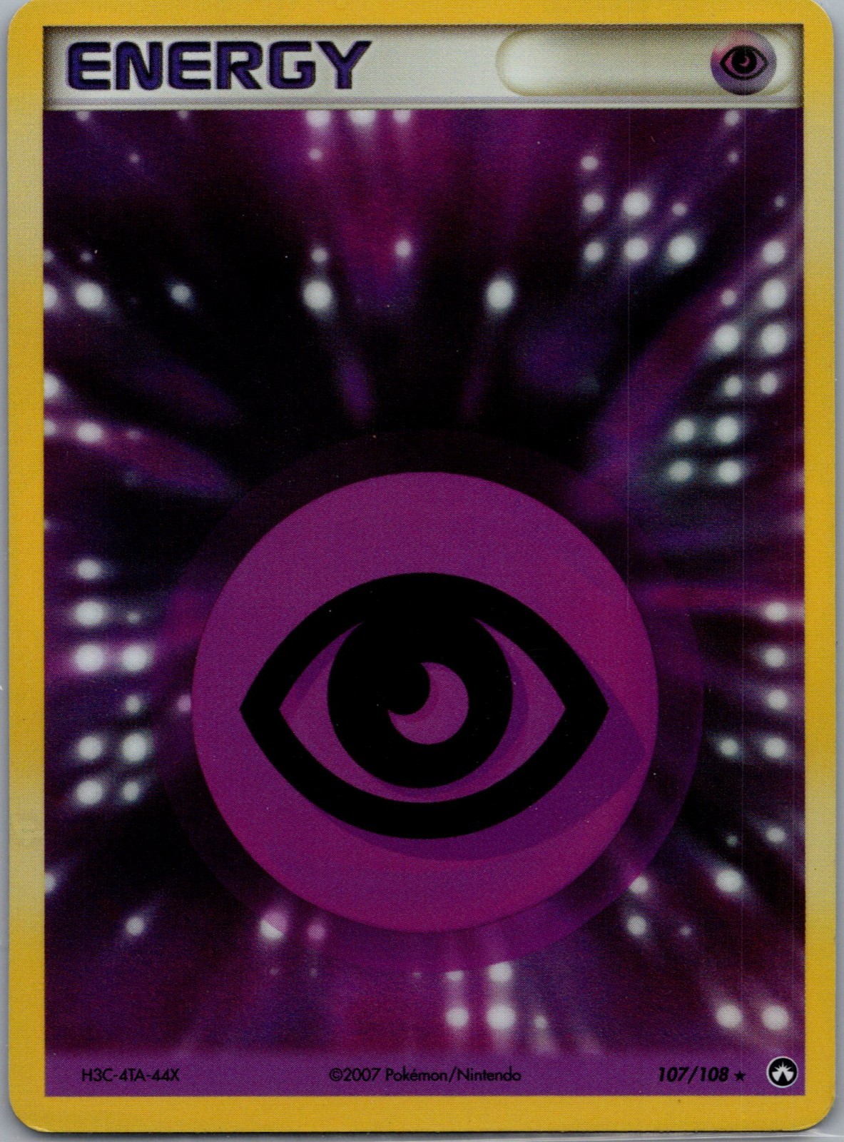 Psychic Energy – 107/108 – Holo Rare MP TCG Pokémon Power Keepers