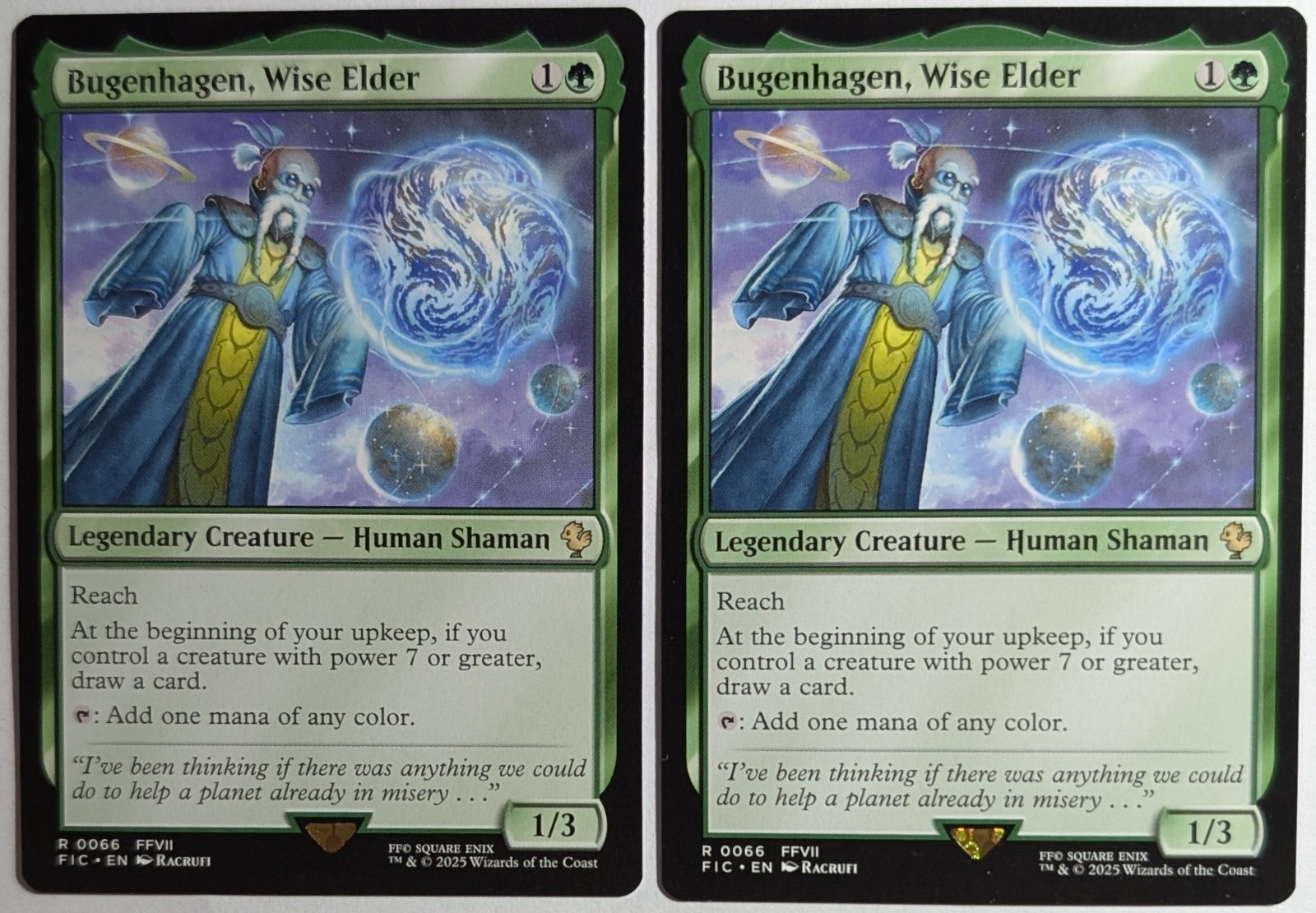 Bugenhagen, Wise Elder x1 Commander: Final Fantasy MTG Magic the Gathering LP/NM