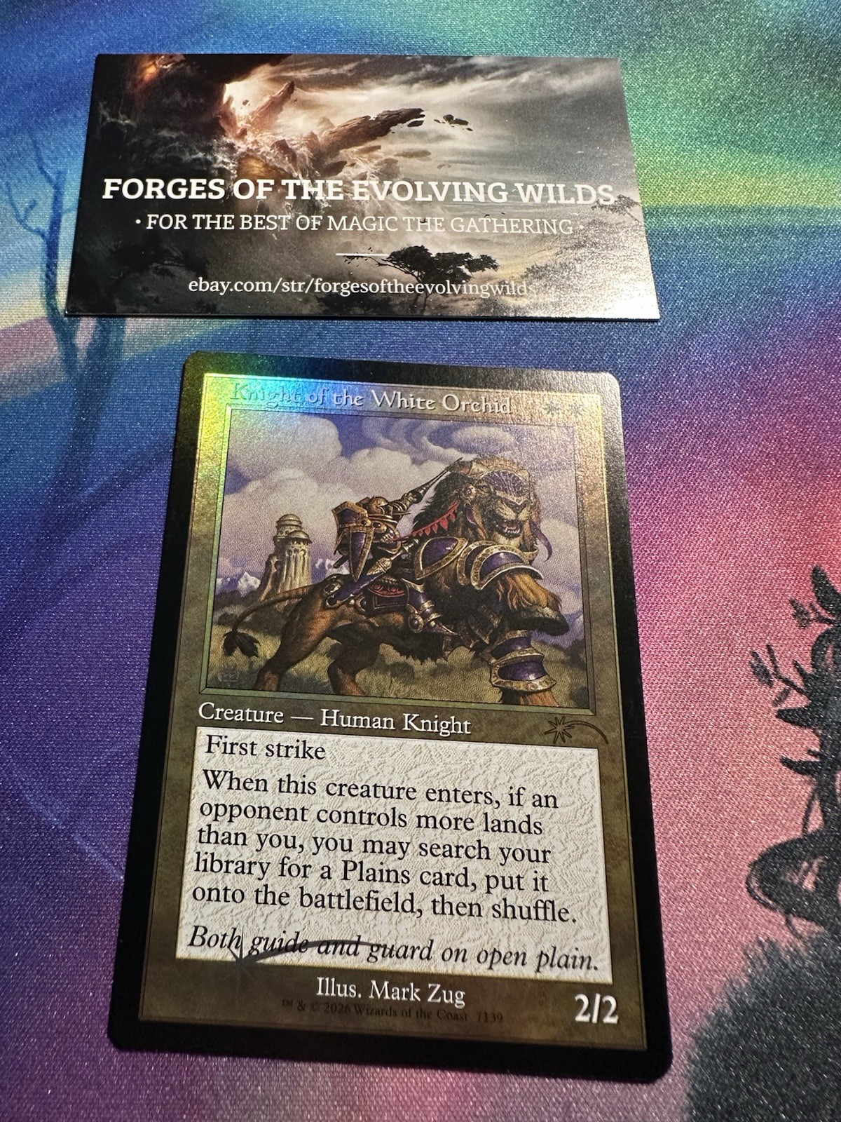 Knight of the White Orchid Retro Foil 7139 Secret Lair