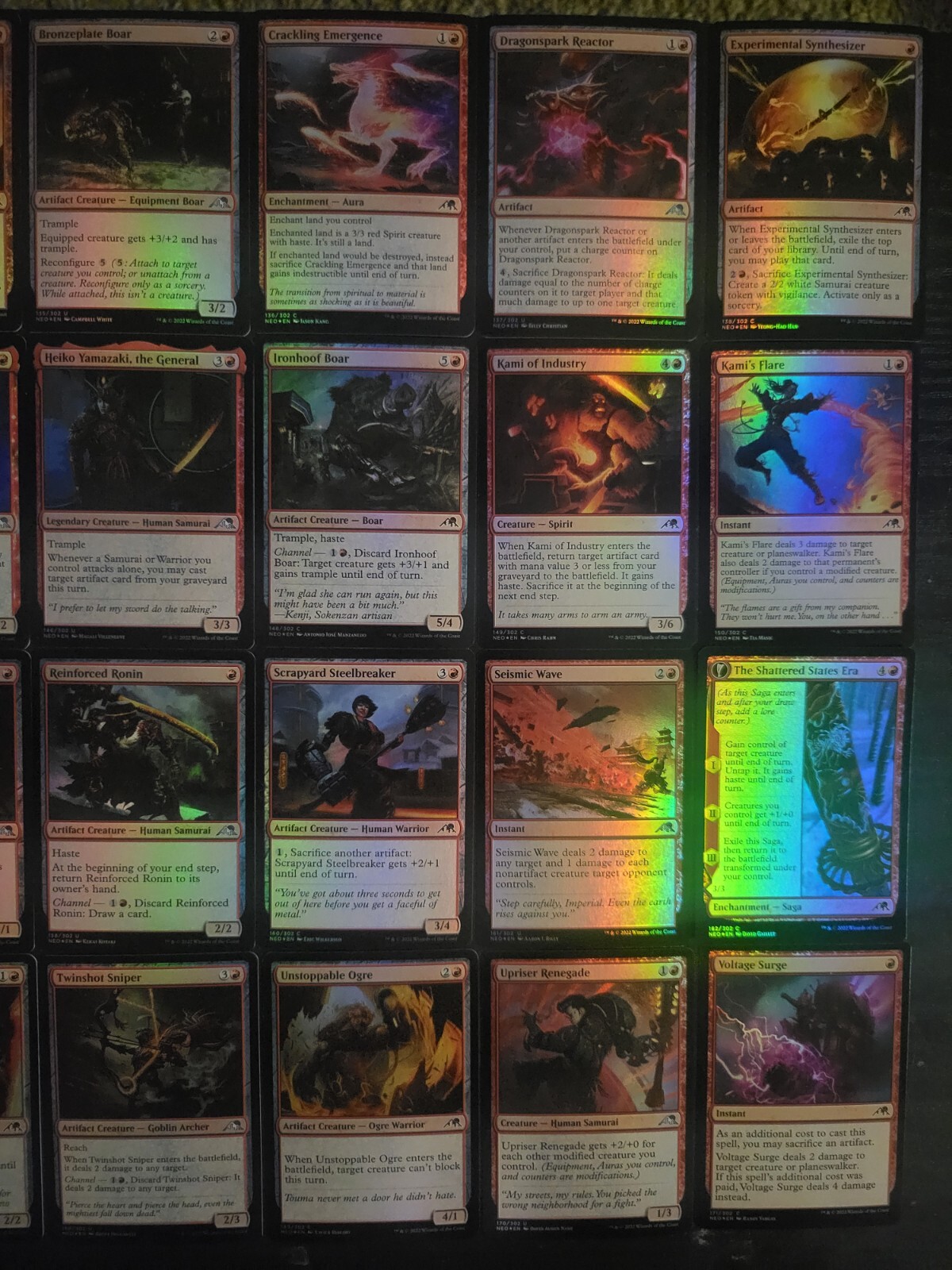 FOIL Common Uncommon Kamigawa Neon Dynasty Tamiyo Safekeeping Secluded Courtyard
