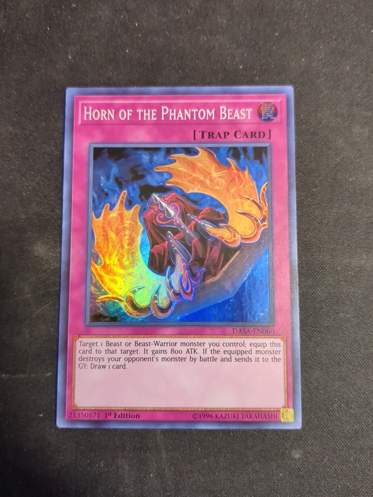 Horn of the Phantom Beast DASA-EN060 Dark Saviors 1st Edition