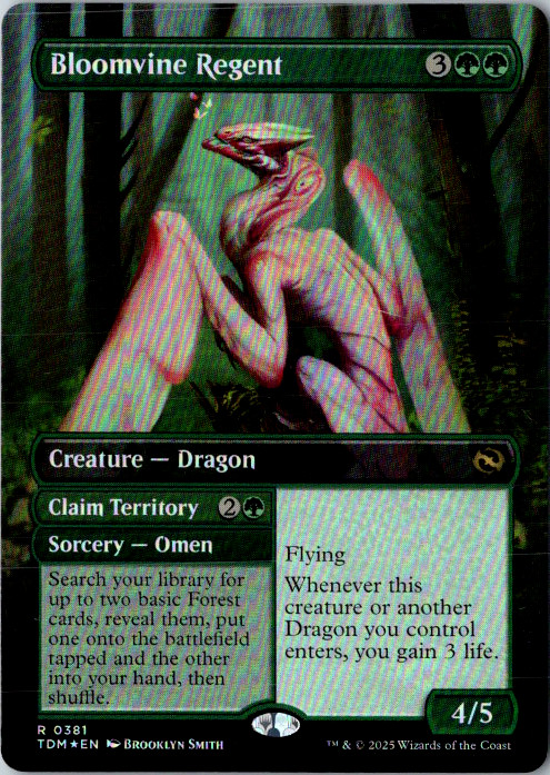 Sarkhan, Dragon Ascendant (Showcase) Tarkir: Dragonstorm 403 FOIL Near Mint