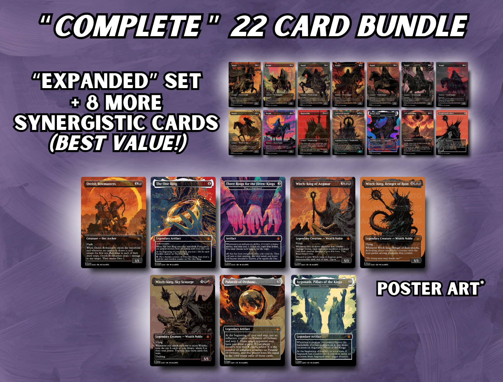 Wraith Card Set – Custom Bundle