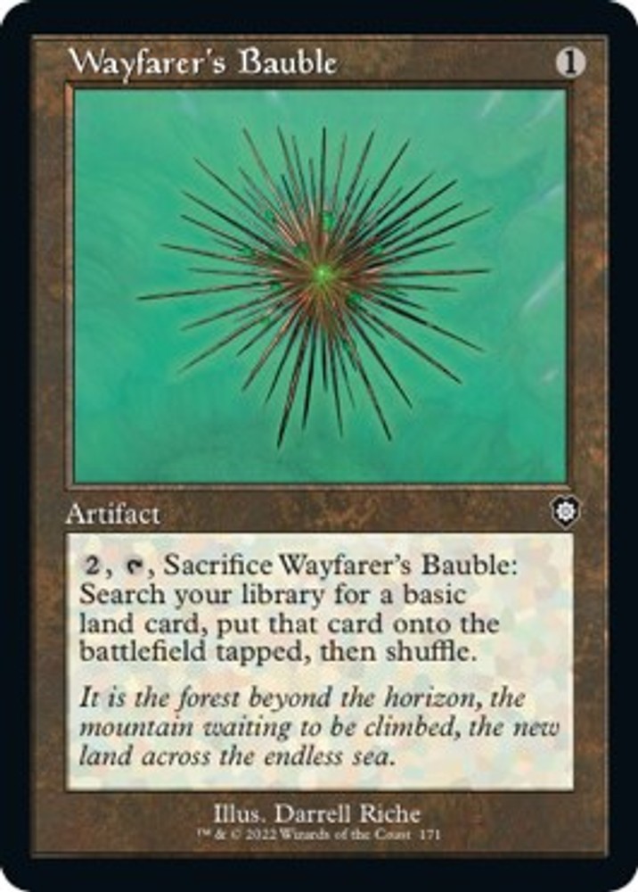 Wayfarer’s Bauble (Retro Frame) Commander: The Brothers’ War Magic 171 Near M…