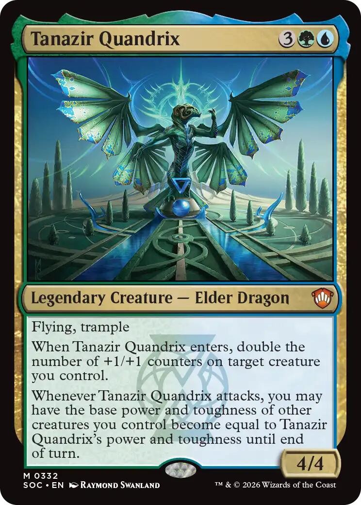 Tanazir Quandrix – 332 – NM – Commander: Secrets of Strixhaven