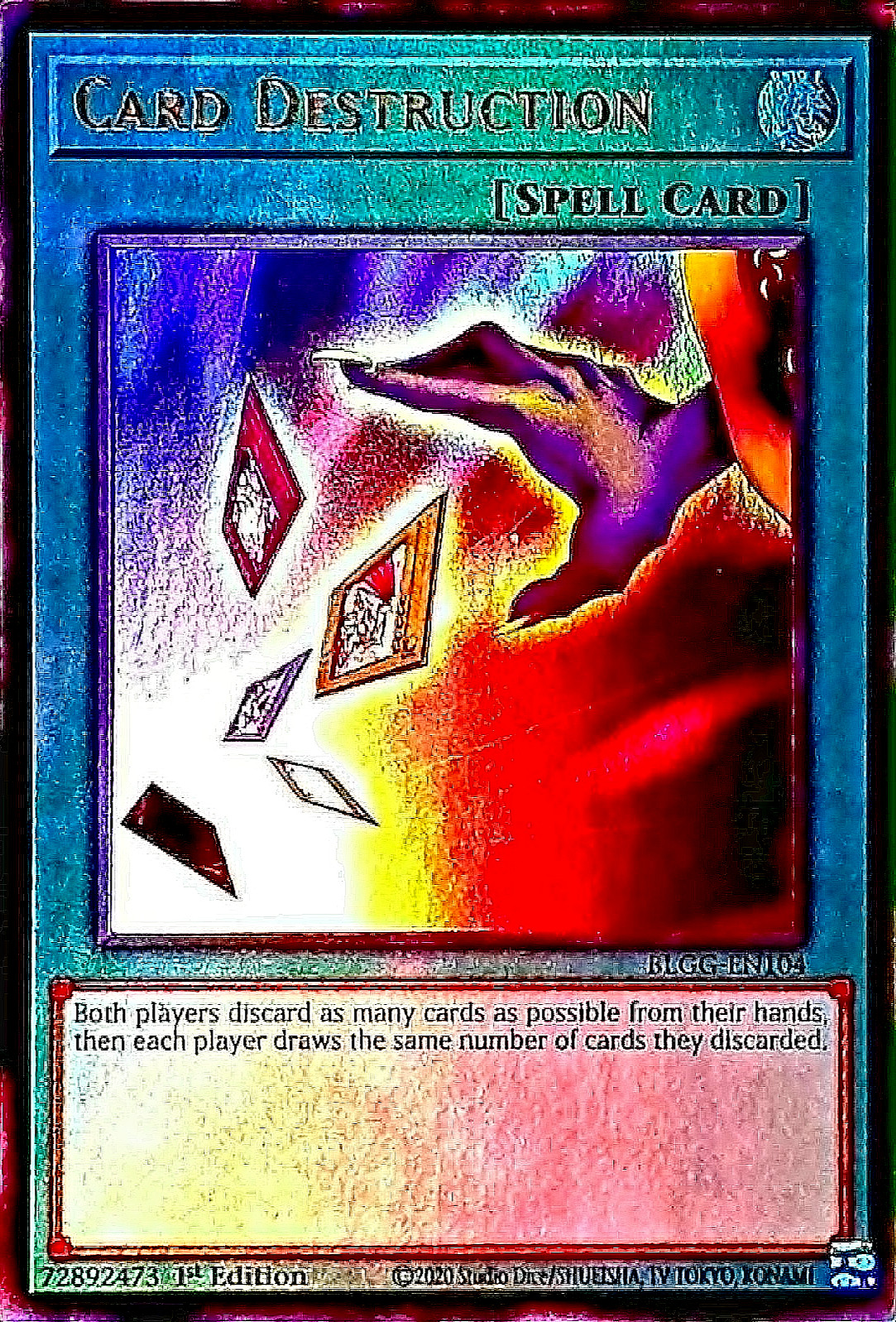 Card Destruction BLGG-EN104