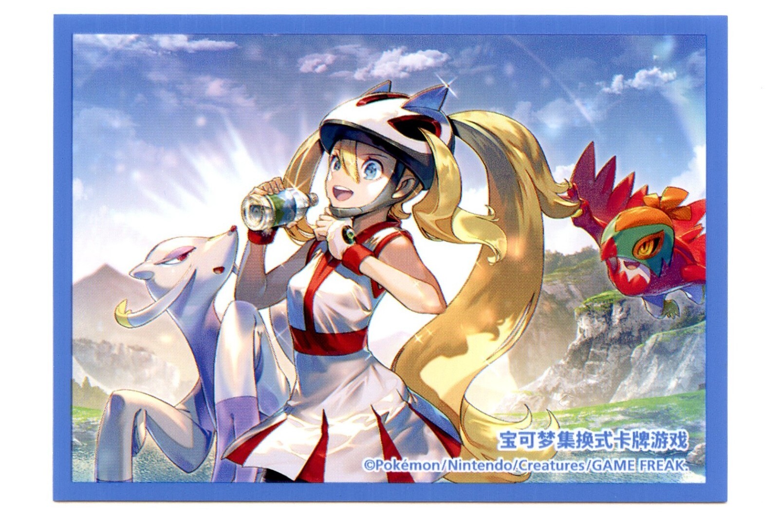 Korinna Simplified Chinese Individual Card Sleeve Pokemon Center China Original
