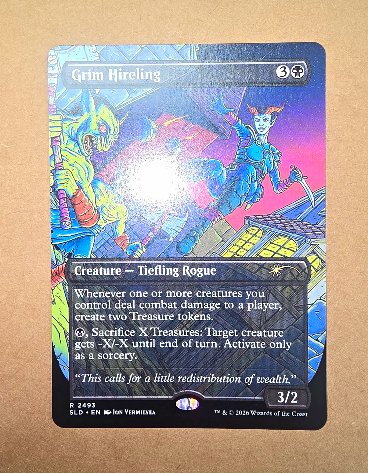 MTG SLD Grim Hireling #2493 NF NM/M