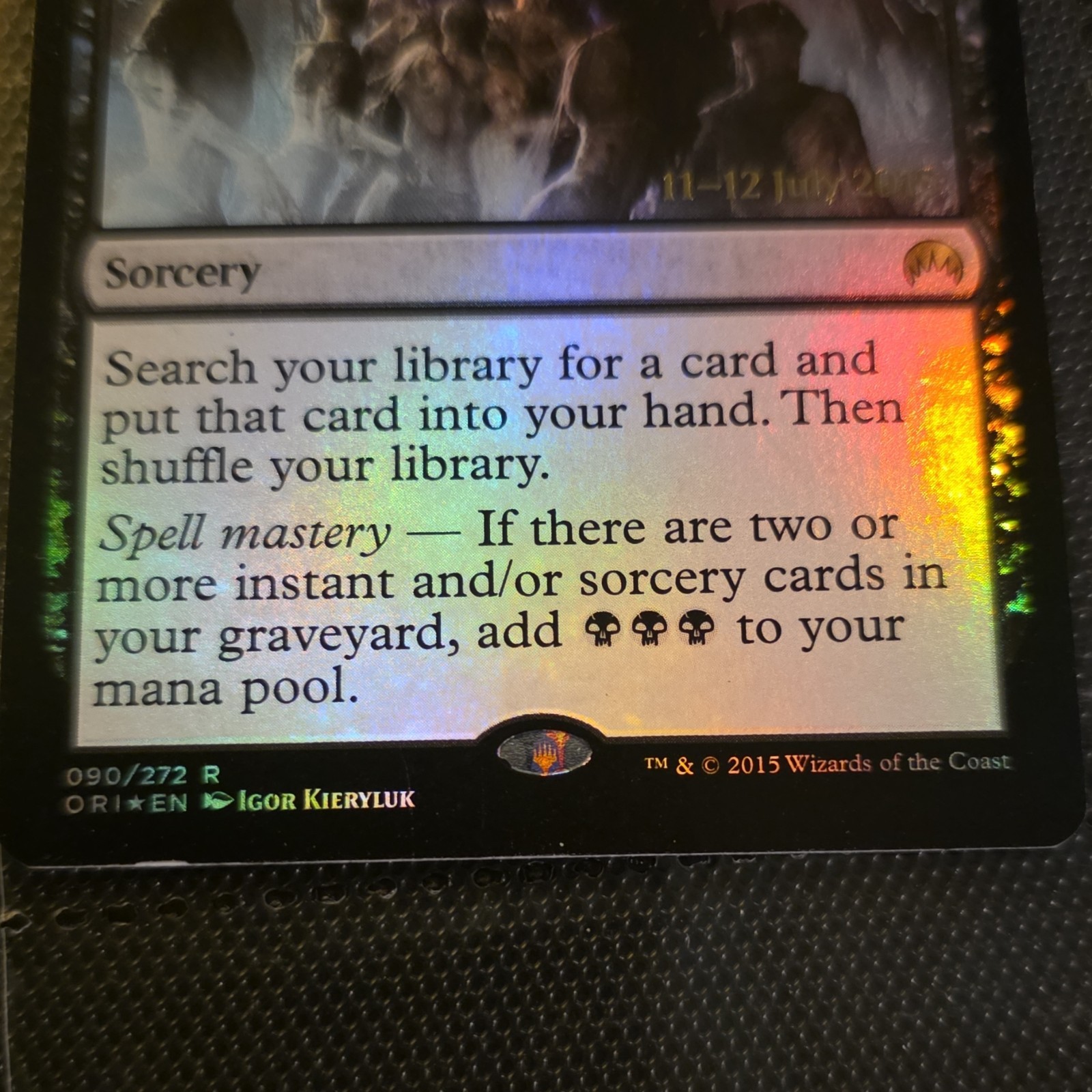 Magic: The Gathering Dark Petition ORI Rare Foil 090/272 Igor Kieryluk English
