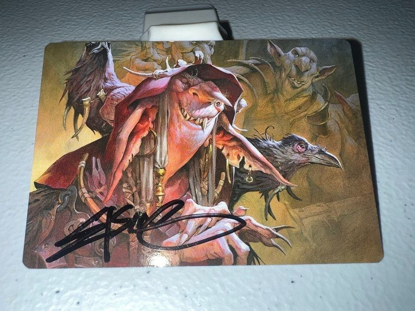 MTG Art Modern Horizons Goblin Matron ARTIST SIGNED Jesper Ejsing