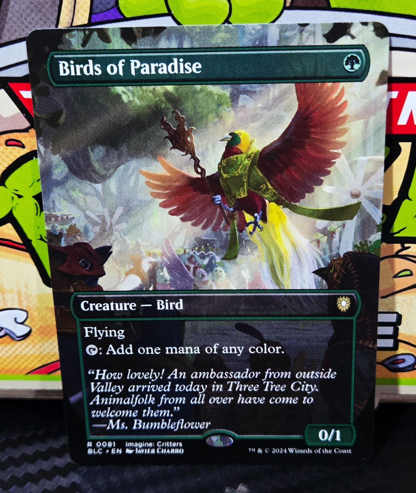 magic the gathering – Birds of Paradise – Creature – Bird – Flying – Rare