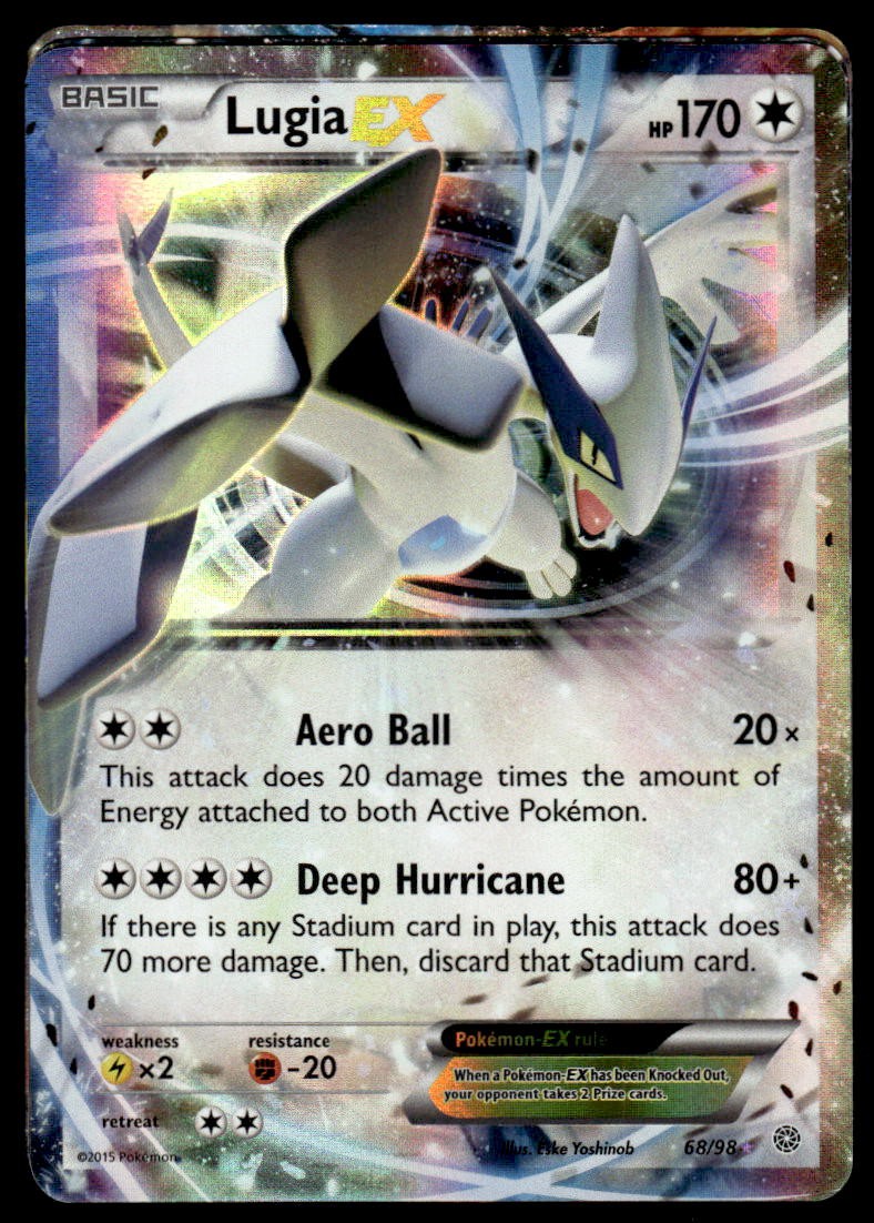 Pokemon TCG XY – Ancient Origins #68/98 Lugia EX Holo LP