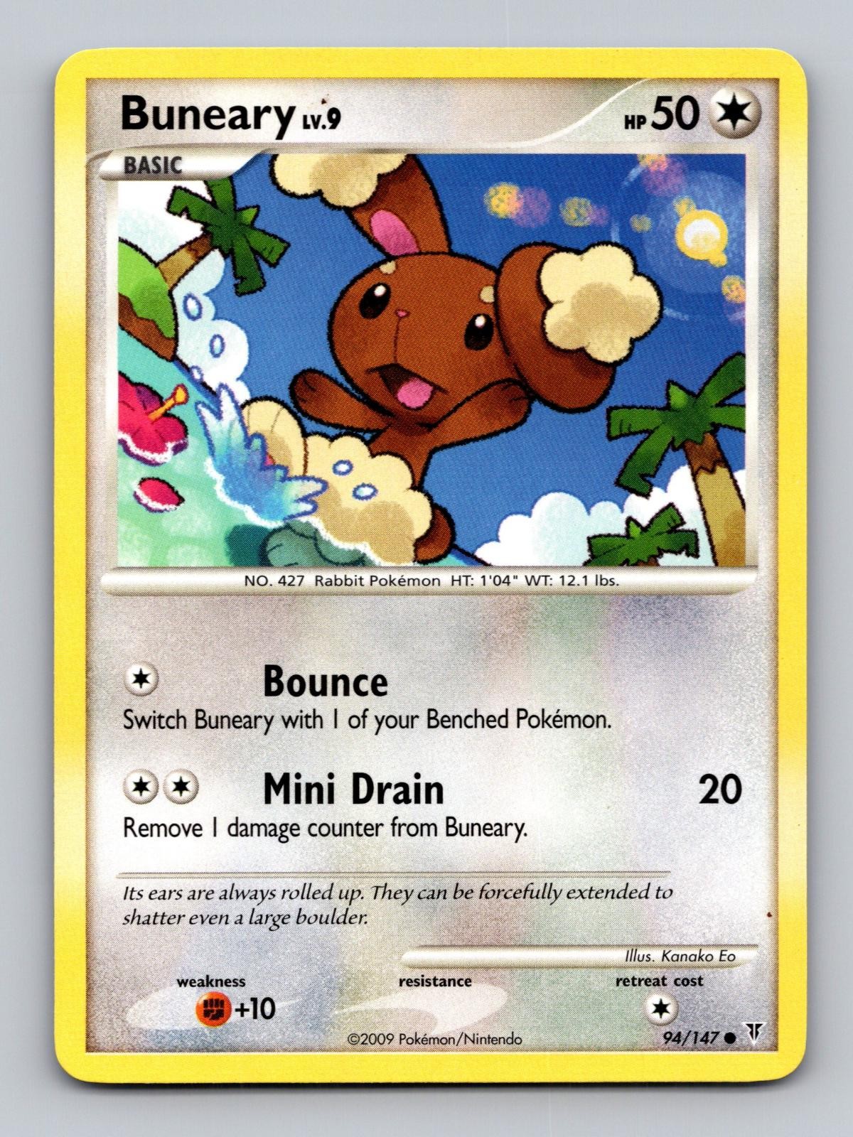 Buneary 94/147 Common Supreme Victors Pokemon Lightly Played