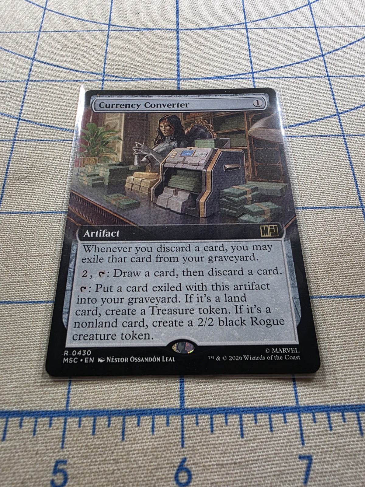 Currency Converter (Extended Art) 430 Commander: Marvel Super Heroes Magic