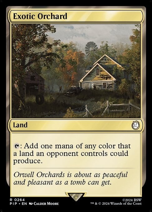 Exotic Orchard NM – Fallout – MTG