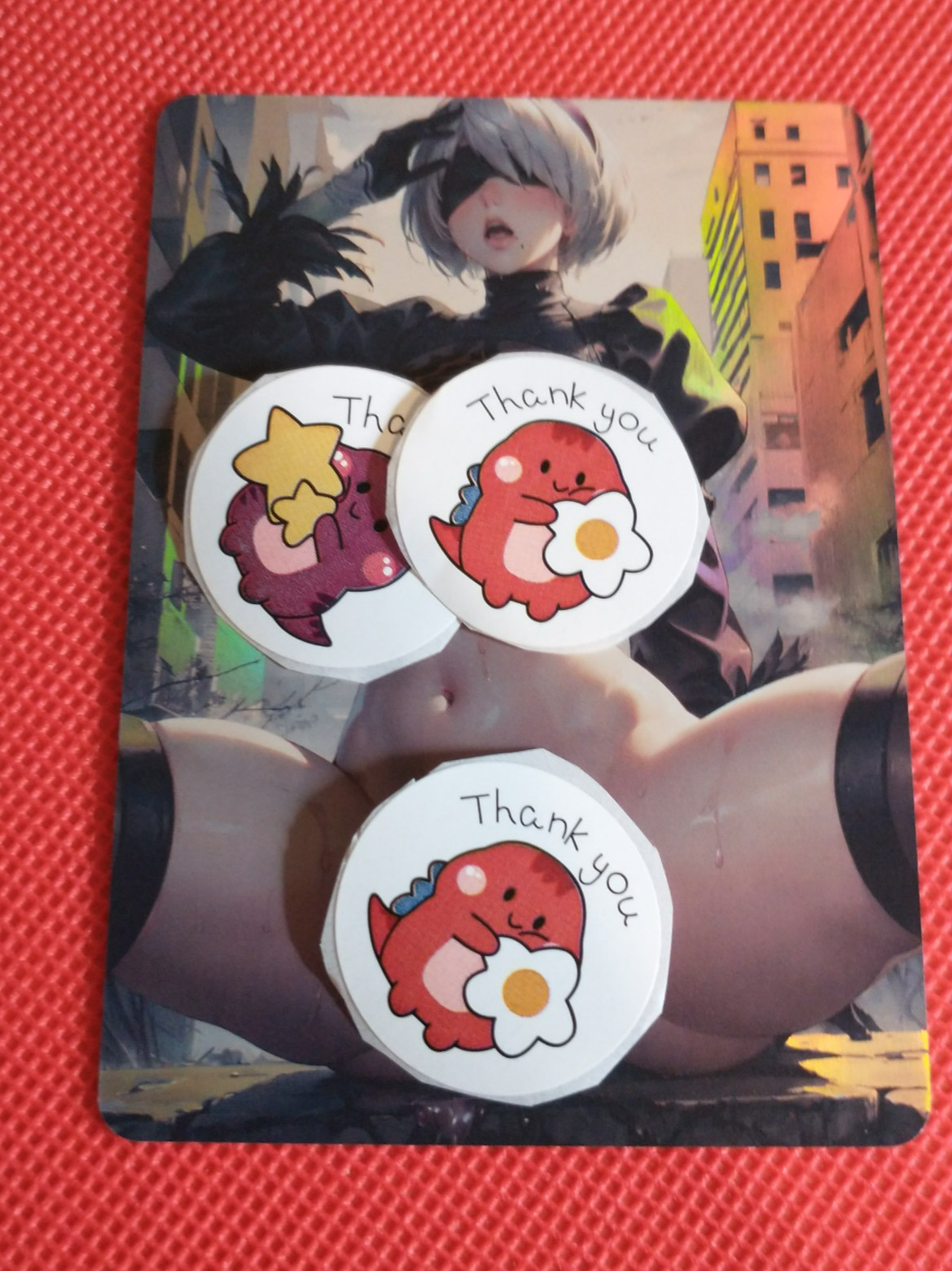 2B Nier:Automata Battle Goddess Waifu Girl Anime Holo Card