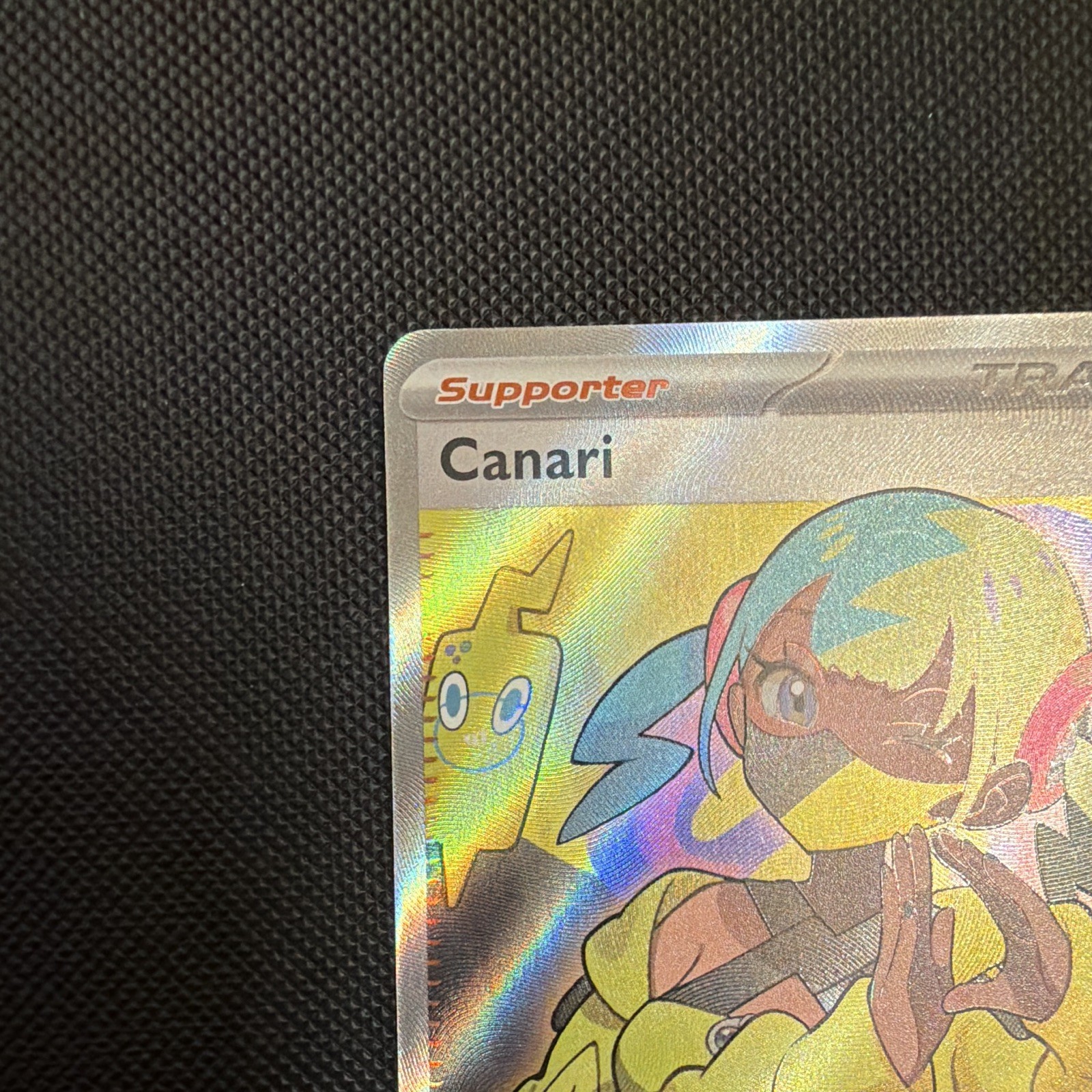 Pokemon TCG Canari Trainer Supporter Secret Rare Holo 257/217 ASCN English 2026