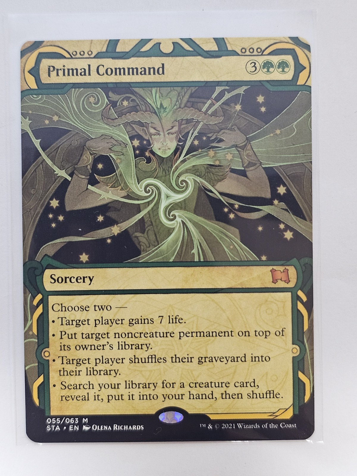 Mtg – Primal Command – Strixhaven: Mystical Archive (STA) – Mythic – #55 – NM