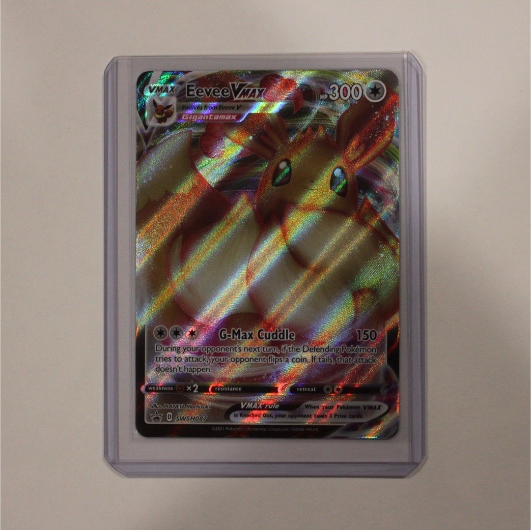 Pokemon TCG Eevee VMAX SWSH087 Sword & Shield Promo Holo ENG 2021