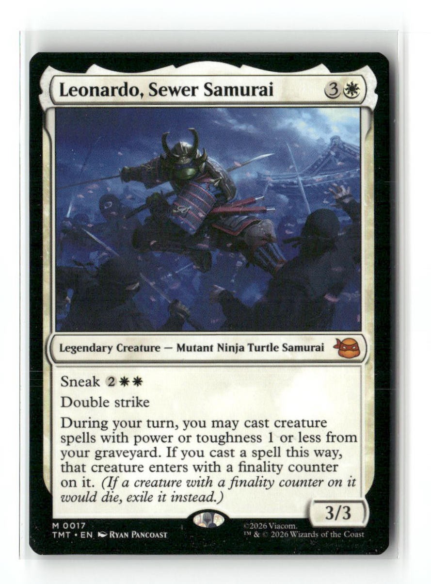 Leonardo, Sewer Samurai M Teenage Mutant Ninja Turtles 17 NM
