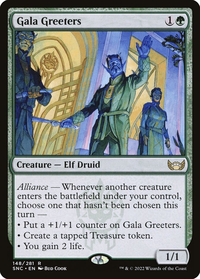 MTG Magic the Gathering Gala Greeters (148/547) Streets of New Capenna LP