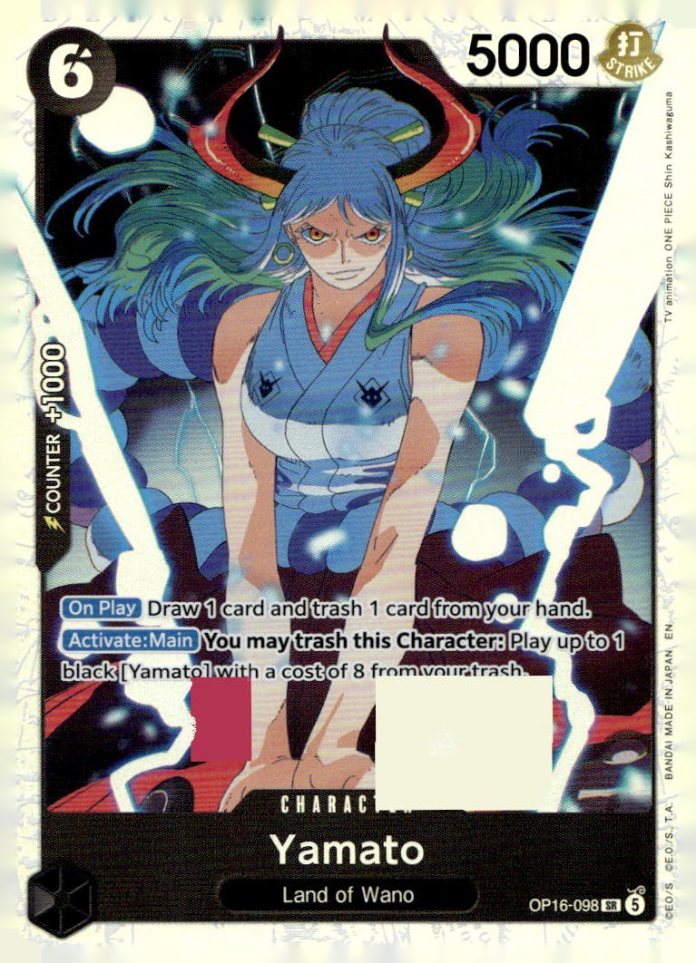 Yamato (098) Foil SR The Time of Battle OP16-098 NM