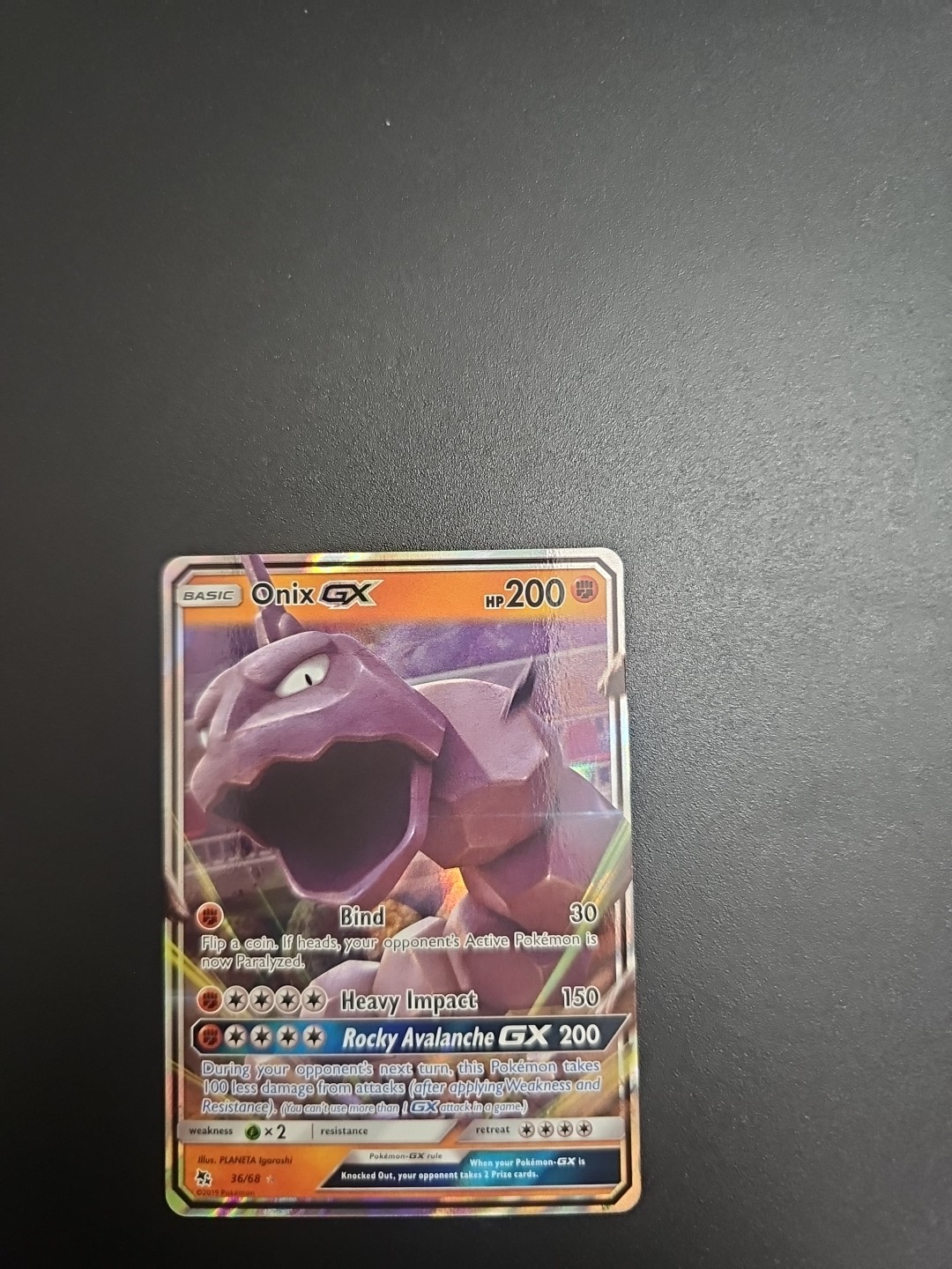 Onion GX 36/68 Hidden Fates Ultra Rare NM