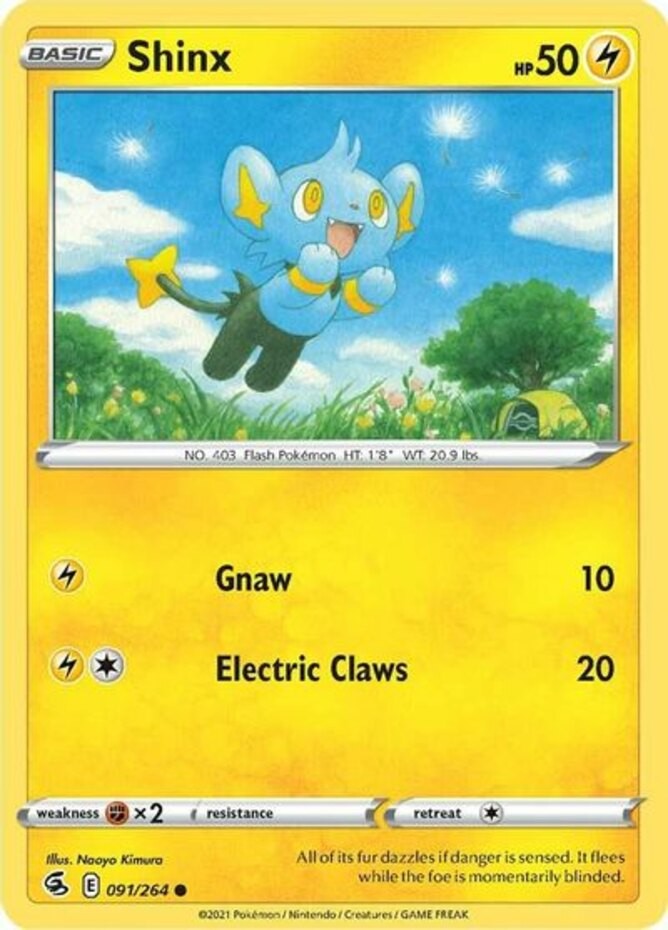 Shinx – 091/264 – Common – Near Mint
