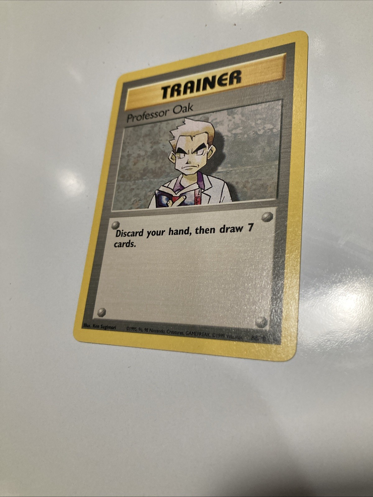 Pokémon TCG Professor Oak 88/102 Base Set Shadowless 1st Edition WOTC 1999 NM