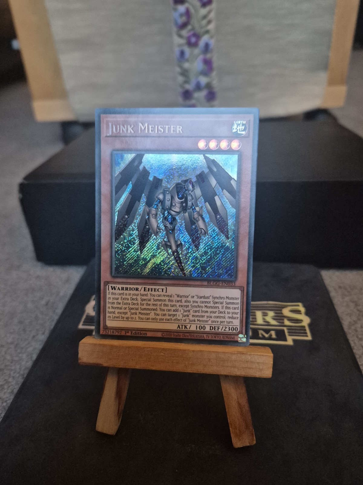 Yugioh Junk Meister Blgg-en033 Secret Rare 1st Edition