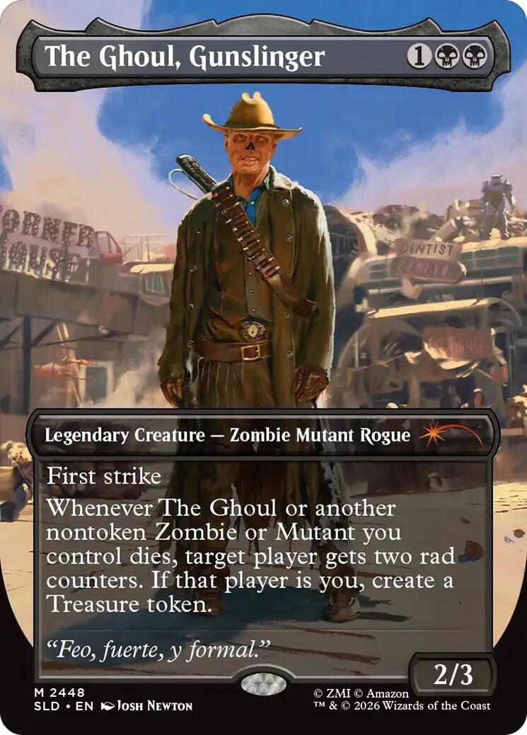 The Ghoul, Gunslinger – 2448 – NM – Secret Lair Drop Series
