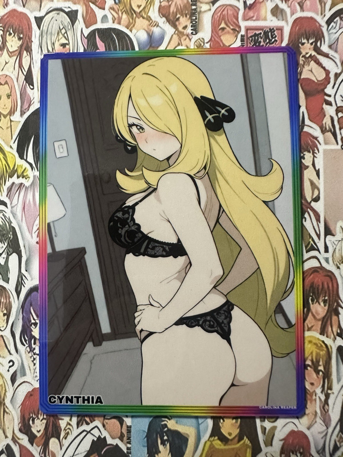 Cynthia Adult – Anime Waifu Card – Sexy NSFW