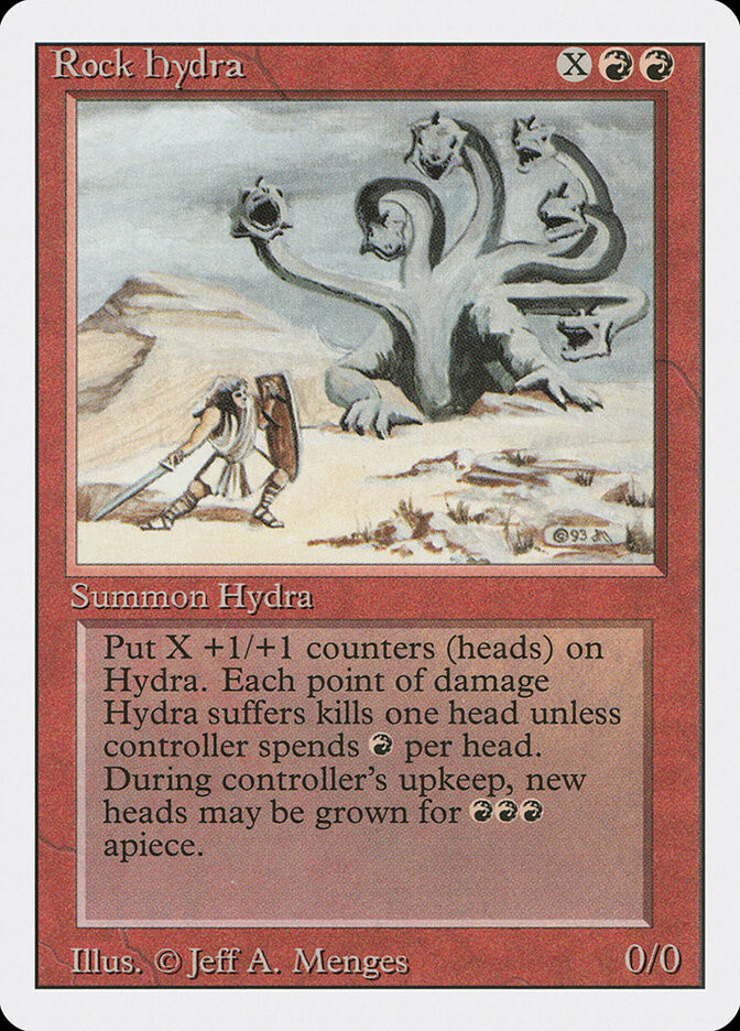 MTG Rock Hydra – 3rd Edition / Revised #173