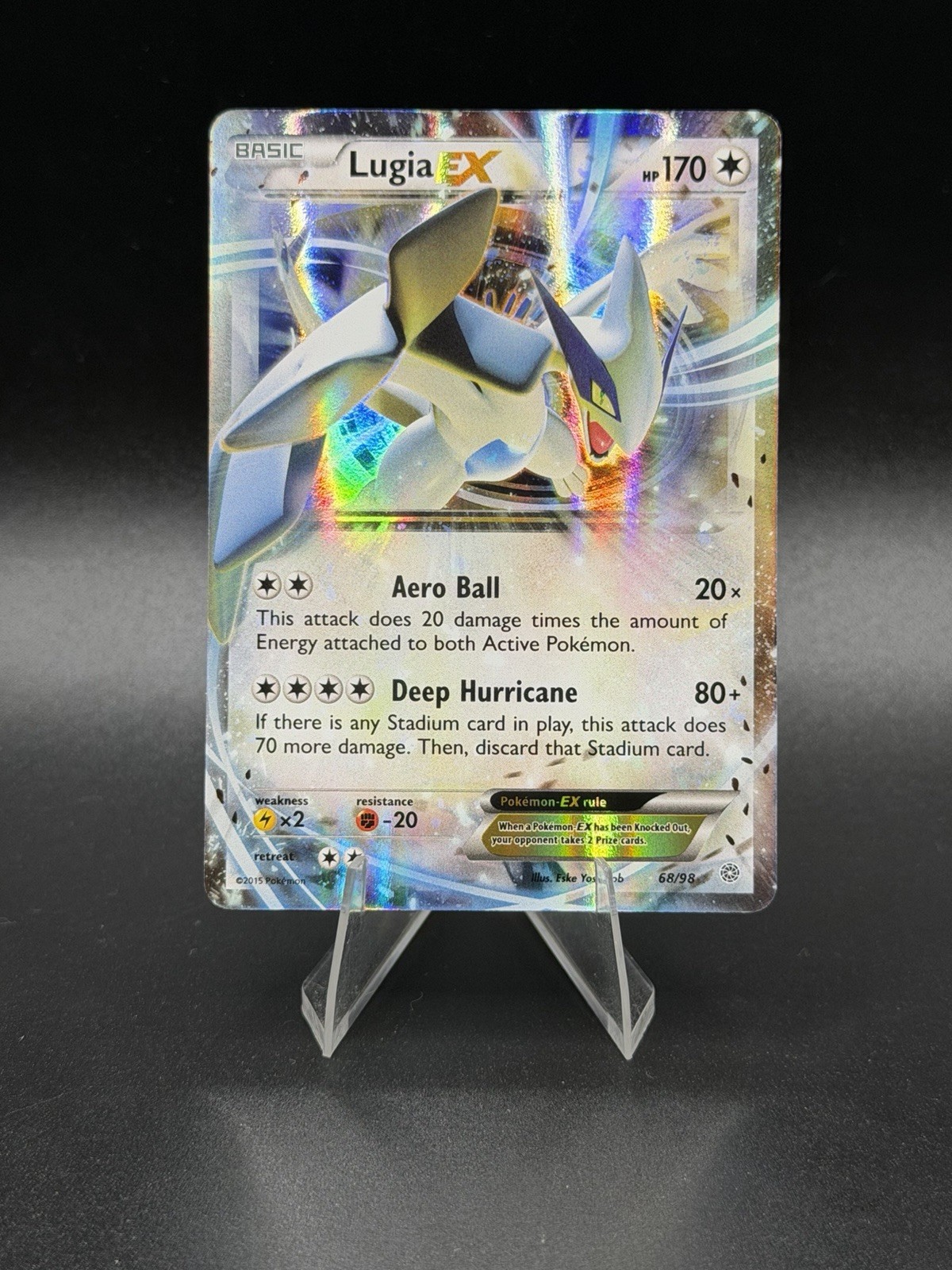Lugia EX 68/98 2012 *HOLO* Pokemon TCG