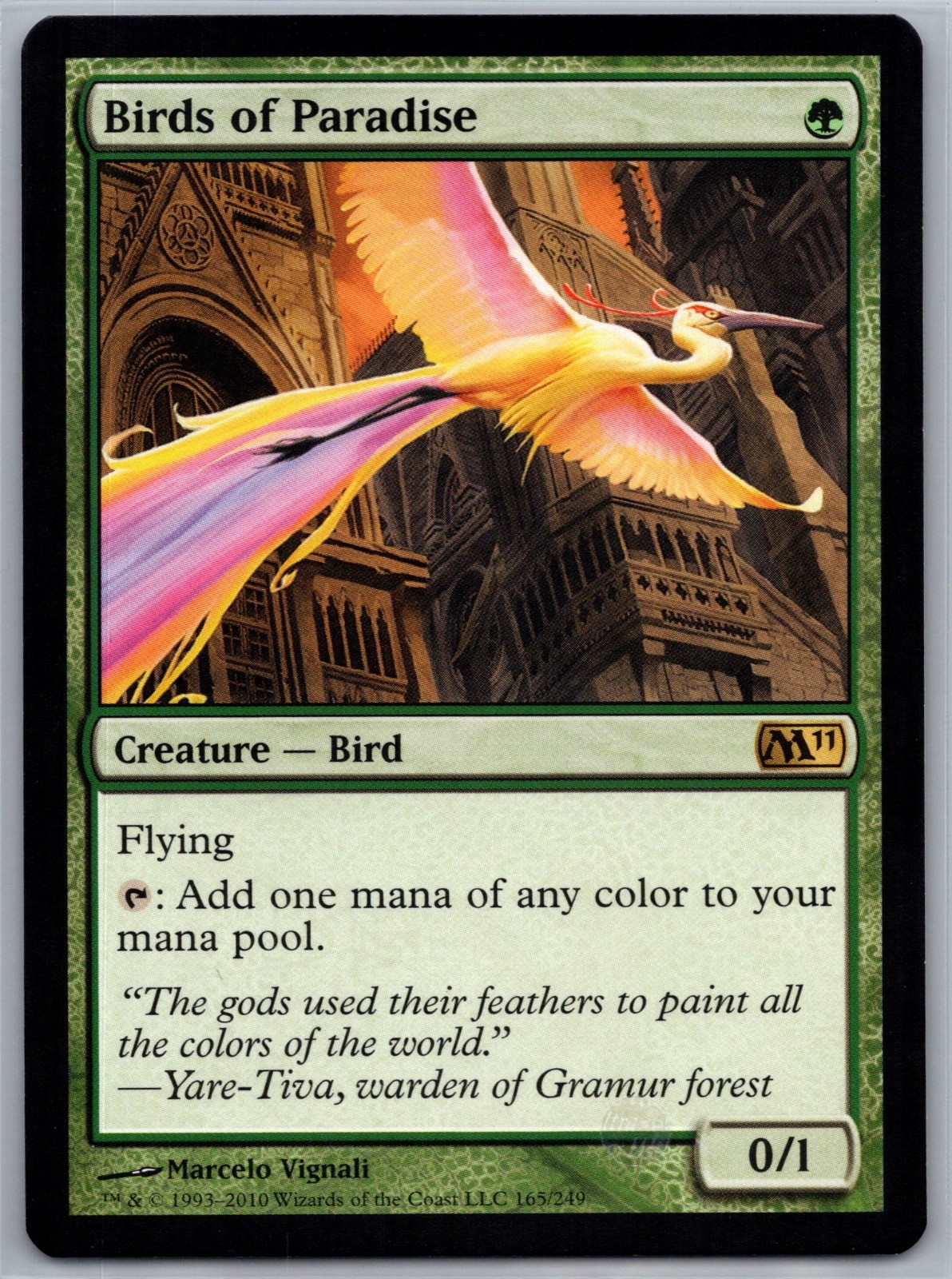 Birds of Paradise R Magic 2011 (M11) 165 NM