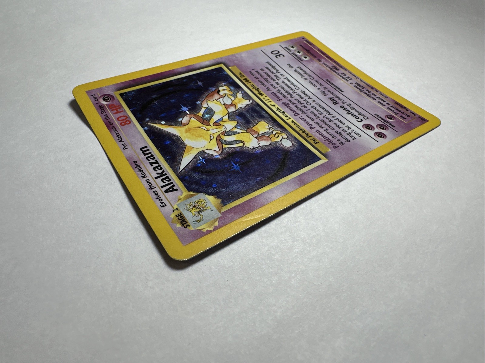 Alakazam 001/102 Base Set Holo