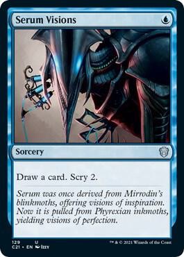 Serum Visions 129 Uncommon Commander 2021 Magic: The Gathering Near Mint
