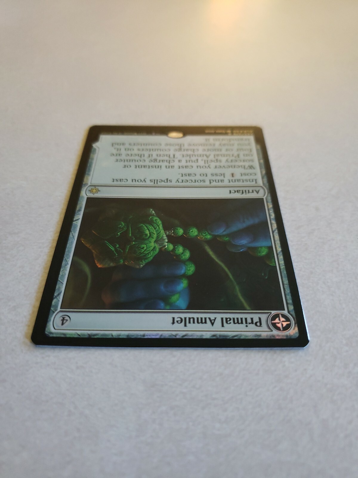 MTG Primal Amulet Primal Wellspring Ixalan Foil Rare Artifact Near Mint Unplayed